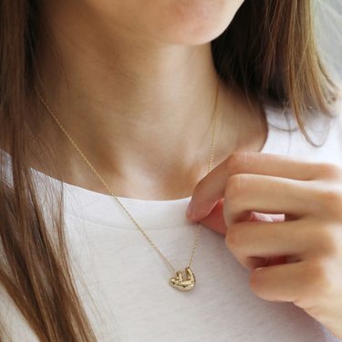 Sloth Gold Necklace - Lisa Angel